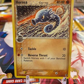 2006 Pokemon Horsea EX Dragon Frontiers 31 of 101 Near Mint