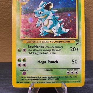 2000 Pokemon Nidoqueen Base Set 2 12 of 130 Holo Moderately Played