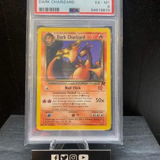 2000 Pokemon Dark Charizard Rocket #21 PSA 6 Excelent Mint