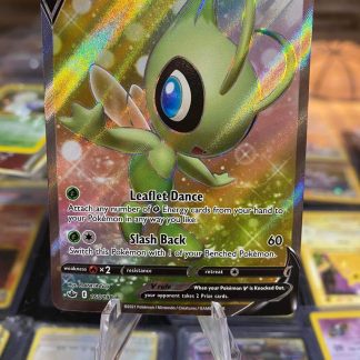 2021 Pokemon Celebi V Sword & Shield Chilling Reign Full Art 160 of 198 Holo Mint