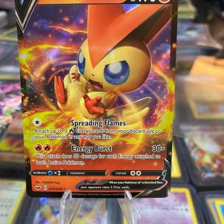 2020 Pokemon Victini V Sword & Shield Full Art 025 of 202 Holo Mint