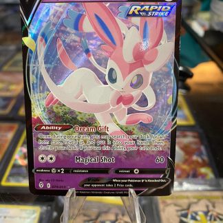 2021 Pokemon Sylveon V Evolving Skies Full Art 074 of 203 Holo Mint