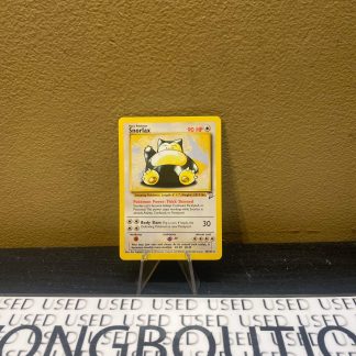 1999 Pokemon Snorlax Base Set 30 of 130 Lightly Played