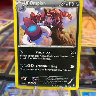 2014 Pokemon Drapion XY Furious Fits 65 of 111 Near Mint
