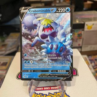 2021 Pokemon Crabominable Fusion Strike Full Art 076 of 264 Holo Mint