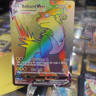 2021 Pokemon Boltund Vmax Fusion Strike Full Art 267 of 264 Rainbow Holo Mint