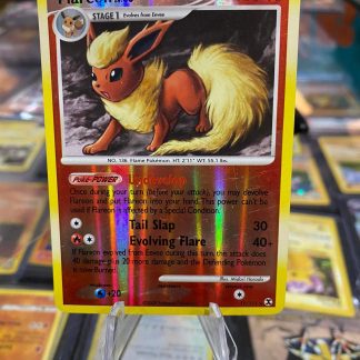 2009 Pokemon Flareon Rising Rivals 19 of 111 Reverse Holo Moderately Played