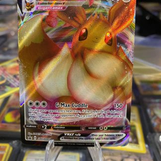 2021 Pokemon Eevee Vmax Black Star Promo Full Art SWSH087 Holo Mint