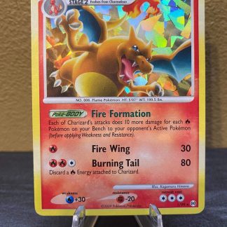 2009 Pokemon Charizard Platinum Arceus 1 of 99 Shattered Glass Moderately Played
