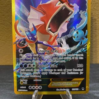 2016 Pokemon Gyrados EX BREAKpoint Full Art 123 of 122 Holo Mint
