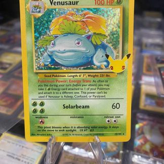 1998 Pokemon Venusaur 25th Anniversary Celebrations 15 of 102 Holo Foil Mint