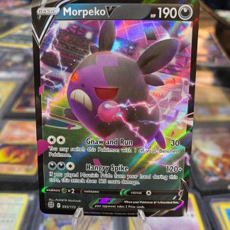 2022 Pokemon Morpeko V Brilliant Stars Full Art 095 of 172 Holo Moderately Played