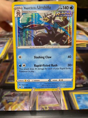 2021 Pokemon Rapid Strike Urshifu Chilling Reign 044 of 198 Holo Mint