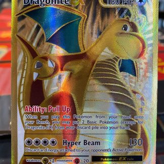 2016 Pokemon Dragonite EX XY Evolutions Full Art 106 of 108 Holo Moderately Played