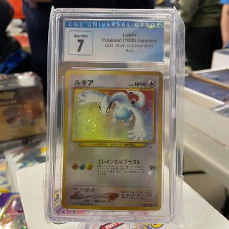 1999 Pokemon Japanese Lugia Neo Genesis #249 Holo CGC 7 Near Mint