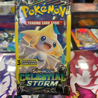 2020 Pokemon Sun & Moon Celestial Storm Blister 3 Card Pack