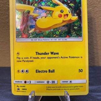 2016 Pokemon Pikachu Sun & Moon Black Star Promo SM04 Holo Mint