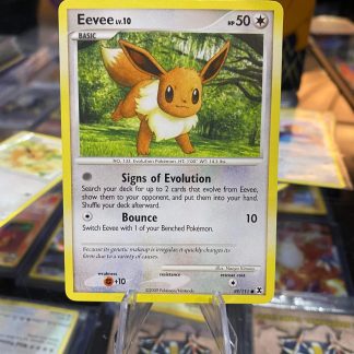 2009 Pokemon Eevee Platinum Rising Rivals 59 of 111 Lightly Played