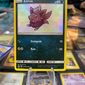 2019 Pokemon Zorua Hidden Fates SV25 of SV94 Shiny Mint