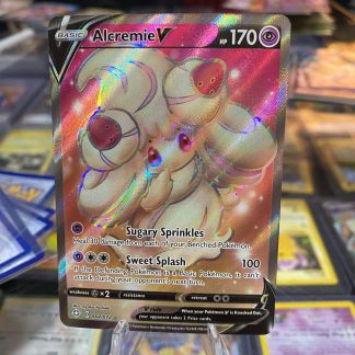 2021 Pokemon Alcremie V Shining Fates Full Art 064 of 072 Holo Mint