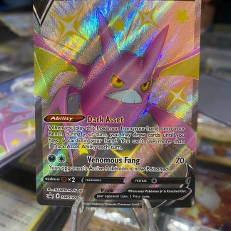 2021 Pokemon Corbat V Black Star Promo Full Art SWSH098 Shiny Holo Mint