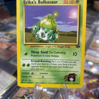 2000 Pokemon Erika's Bulbasaur Gym Heroes 39 of 132 Mint