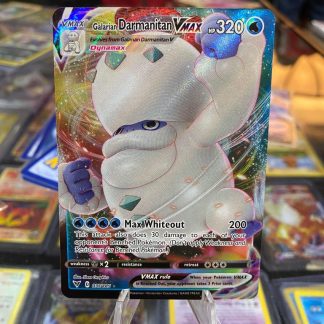 2020 Pokemon Galarian Darmanitan Vmax Vivid Voltage Full Art 037 of 185 Lightly Played