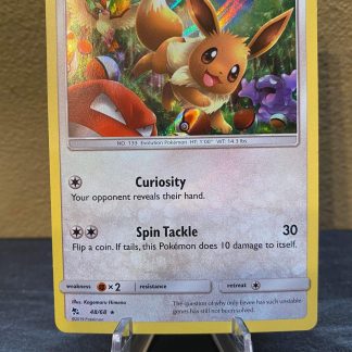 2019 Pokemon Eevee Hidden Fates 48 of 68 Holo Lightly Played