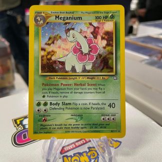 2000 Pokemon Meganium Neo Genesis 10 of 111 Holo Near Mint