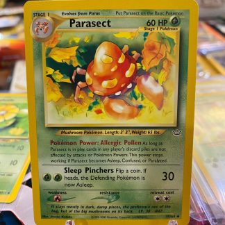 2000 Pokemon Parasect Neo Revelation 35 of 64 Near Mint