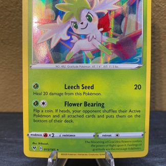 2020 Pokemon Shaymin Vivid Voltage 015 of 185 Holo Near Mint