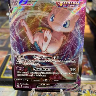 2021 Pokemon Mew Vmax Fusion Strike Full Art 114 of 264 Holo Mint