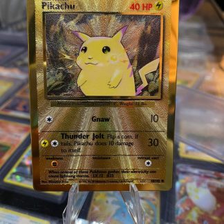 2021 Pokemon Pikachu Gold Metal Celebrations Ultra Premium Collection 58 of 102 Near Mint