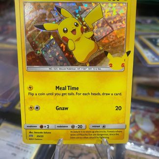 2021 Pokemon Pikachu 25th Anniversary Celebrations 25 of 25 Holo Mint