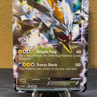 2012 Pokemon Black Kyurem EX Boundaries Crossed 101 of 149 Holo Heavily Played