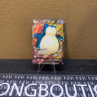 2020 Pokemon Snorlax V Sword & Shield Full Art 197 of 202 Holo Mint