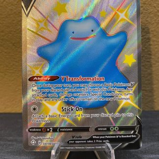 2021 Pokemon Ditto V Shining Fates Full Art SV118 of SV122 Holo Mint