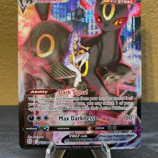 2022 Pokemon Umbreon Vmax Brilliant Stars full Art TG23 if TG30 Holo Mint