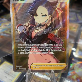 2020 Pokemon Marnie Sword & Shield Base Set Full Art 200 of 202 Holo Mint