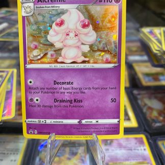 2020 Pokemon Alcremie Black Star Promo SWSH058 Holo Mint