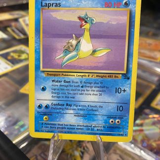 1999 Pokemon Lapras Fossil Unlimited 25 of 62 Lightly Played