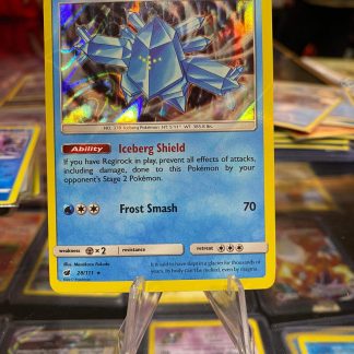 2017 Pokemon Regice Sun & Moon Crimson Invasion 28 of 111 Lightly Played