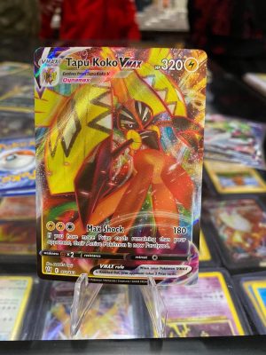 2021 Pokemon Tapu Koko Vmax Battle Styles Full Art 051 of 163 Holo Mint