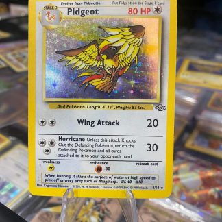 1999 Pokemon Pidgeot Jungle Set 8 of 64 Holo Moderately Played