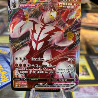 2021 Pokemon Single Strike Urshifu VMax Battle Styles Full Art 086 of 163 Holo Mint