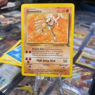 1999 Pokemon Hitmonlee Fossil Unlimited 22 of 62 Lightly Played