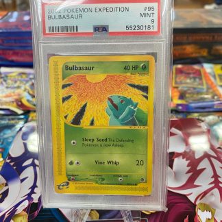 2002 Pokemon Bulbasaur Expedition #95 PSA 9 Mint