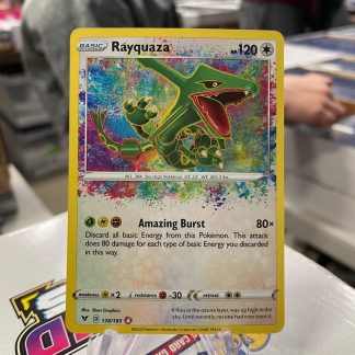 2020 Pokemon Rayquaza Vivid Voltage 138 of 185 Holo Near Mint