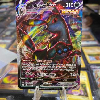 2021 Pokemon Umbreon Vmax Sword & Shield Evolving Skies Full Art 095 of 203 Holo Mint