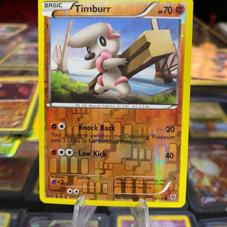 2012 Pokemon Timburr Plasma Storm 79 of 135 Reverse Holo Lightly Played